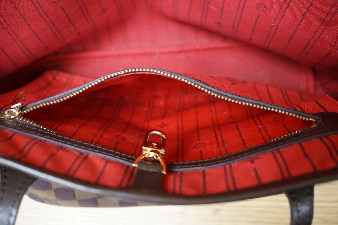 A Louis Vuitton Neverfull small tote bag, with interior pocket, numbered FH0168, 36cm wide